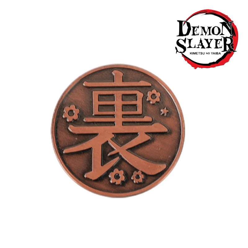 

1pc Anime Demon Slayer Coin Cosplay Kimetsu no Yaiba Tsuyuri Kanawo Kochou Shinobu Alloy Metal Coins Tokens Collection Props