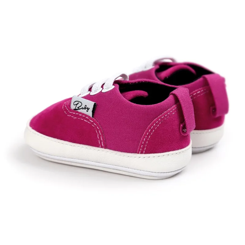Zapatillas deportivas de lona para beb&eacute;, zapatos antideslizantes de suela suave para primeros pasos, para reci&eacute;n nacido, 2021-5