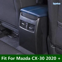 car styling armrest box rear air conditioning vent outlet ac decorative cover trim accessories fit for mazda cx 30 2020 2022