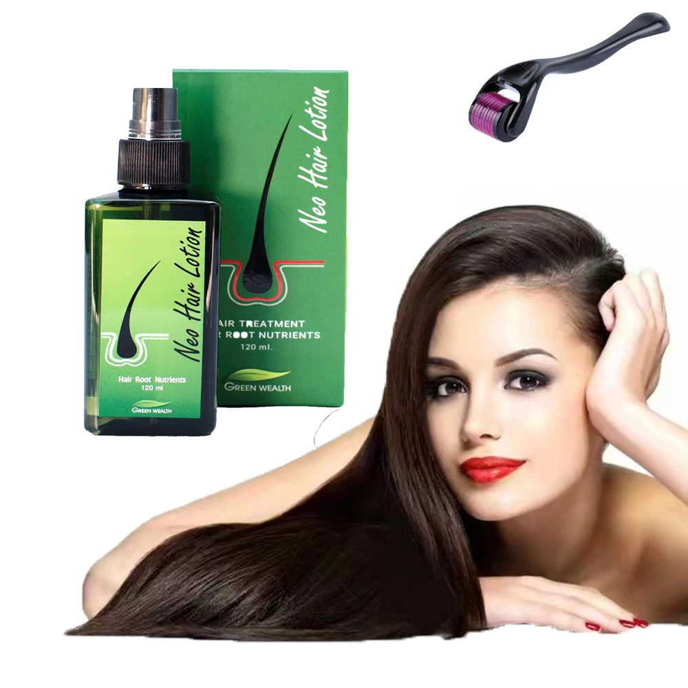 

Original Neo Hair Lotion Hair Root HAIR BEARD SIDEBURNS LONGER Stronger Herbs Treatment 100% Thailand 120ml FDA