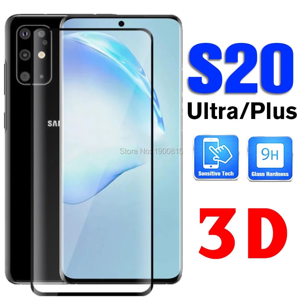 Чехол для samsung s20 plus защитный стеклянный чехол galaxy s 20 ultra + 20s защита экрана чехлы