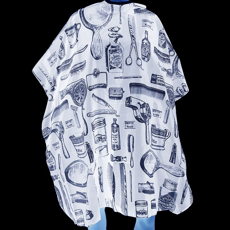 Salon Hairdresser Cape Adult/Kids Hair Cloth Professioanl Waterproof Haircut Apron Anti-static Hairdressing | Красота и здоровье