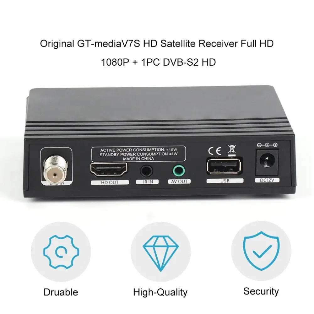 Оригинальный Freesat V7 спутниковый HD декодер приемник Full 1080P + 1 шт. профессиональный