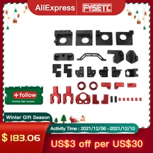 FYSETC Voron V0.1 V0 3D Printer Upgrade Aluminum Alloy Frame Printed Parts Kit CNC Machined Metal Full Parts