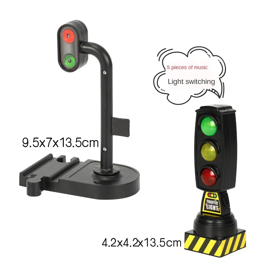 Игрушечный светильник для моделирования дорожного движения дорожный сигнальный