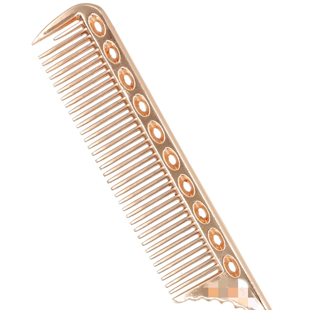 Расческа Парикмахерская Pro прочная металлическая термостойкая расческа из титана 1 шт. инструмент для