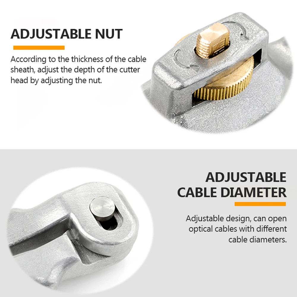 Продольные Отверстия Резак продольная оболочка кабеля резки волоконно