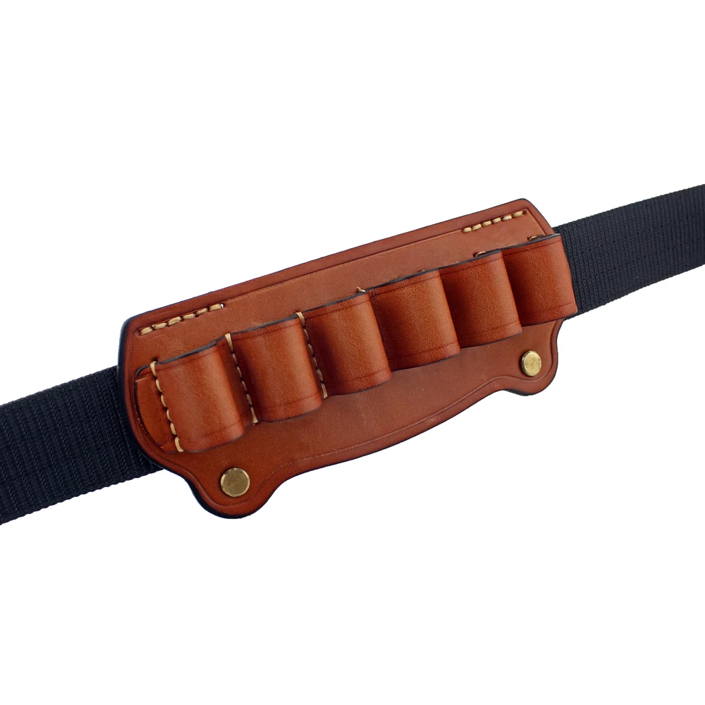 Тактический охотничий чехол с 6 картриджами из кожи 12 г держатель для ружья