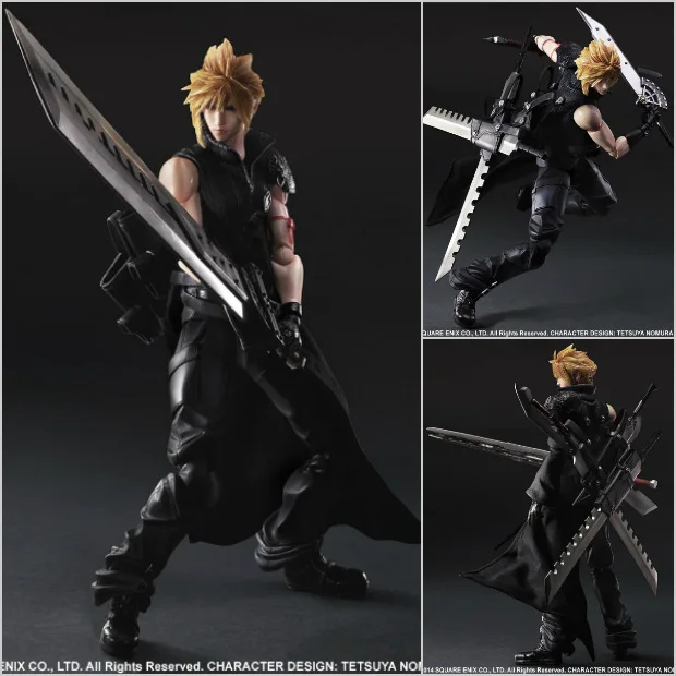 Final Fantasy Strife Коллекция Модель игрушки Figma Playarts кукла Vii 280 мм ПВХ 7 фигурка игра