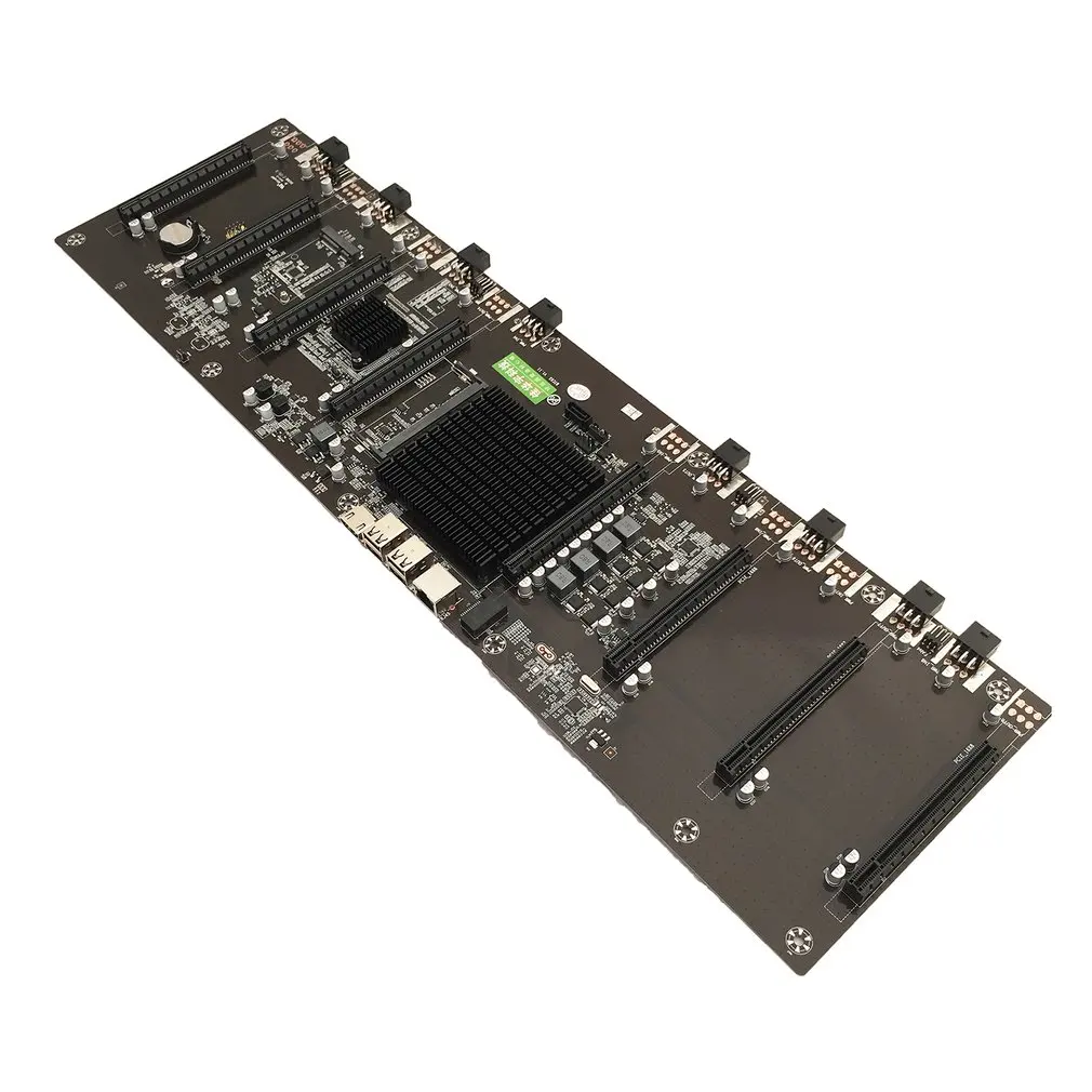 

HM65 Direct Insertion Eight Card Slot BTC Solid State Capacitor B250 B85 Multi Card Mainboard Support 1660 2070 3090 Rx580