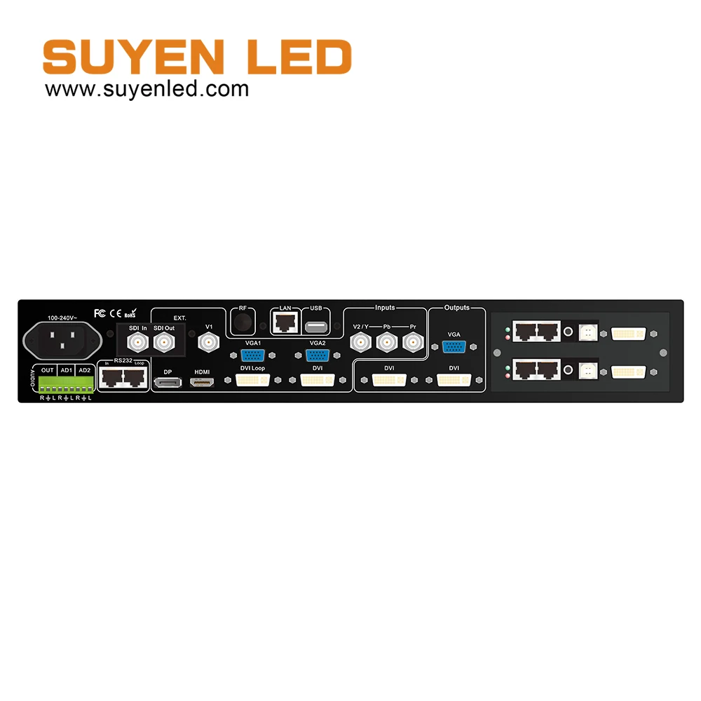 Видеопроцессор VDWALL LVP615S для сцены по лучшей цене | Электроника