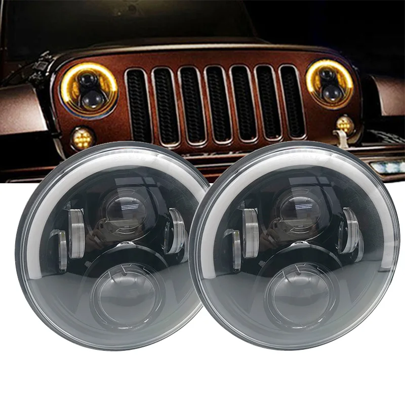 Точечный EMARK 7 дюймов 60 Вт Светодиодный светильник s с галогенным кольцом