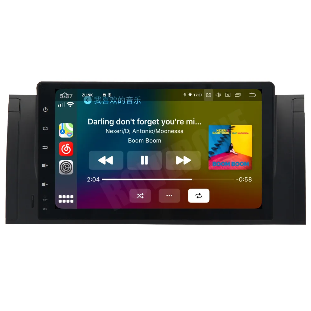 RoverOne Octa Core Pure Android 10 для BMW E39 E53 X5 M5 Авто Радио Стерео GPS навигация головное
