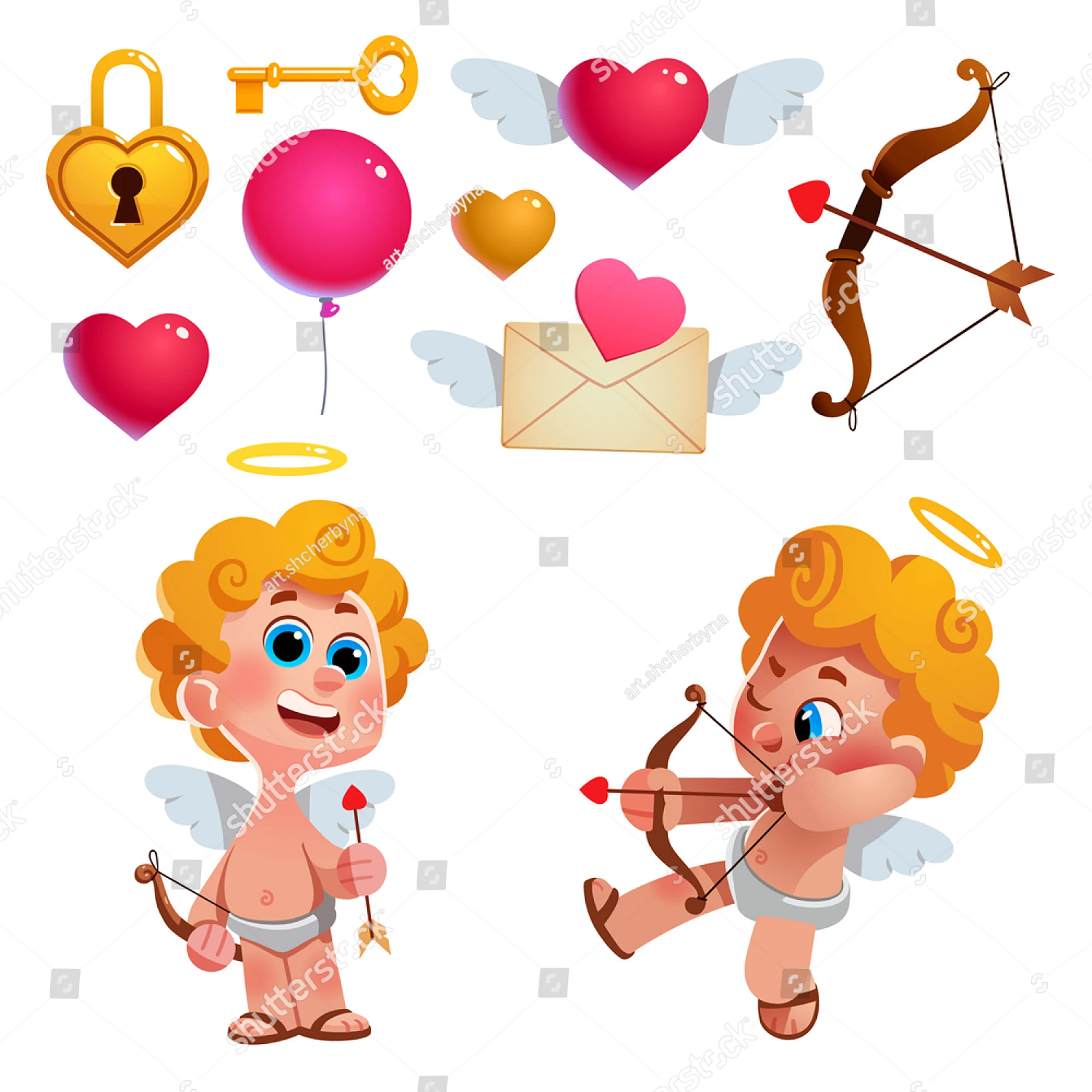 Cupid Boy металлические Вырубные штампы День Святого Валентина трафарет для детской
