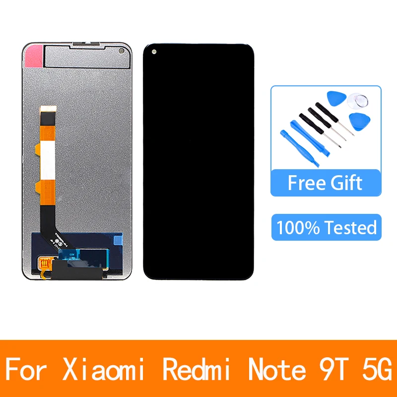 

Оригинальный 6,53 "ЖК-дисплей экран для Xiaomi Redmi Note 9T 5G ЖК-дисплей с сенсорным экраном дигитайзер в сборе для Redmi Note 9T с ЖК-дисплеем