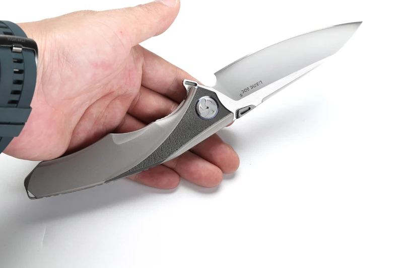 LiBinGEDC, складной нож Raptor Flipper, титановая ручка S90V, лезвие, для улицы, тактические, для кемпинга, ножи для выживания, инструменты для повседневного использования