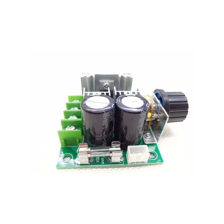 1 шт./лот высокоэффективный 12VDC-40VDC 10A PWM плавный регулятор скорости для насоса