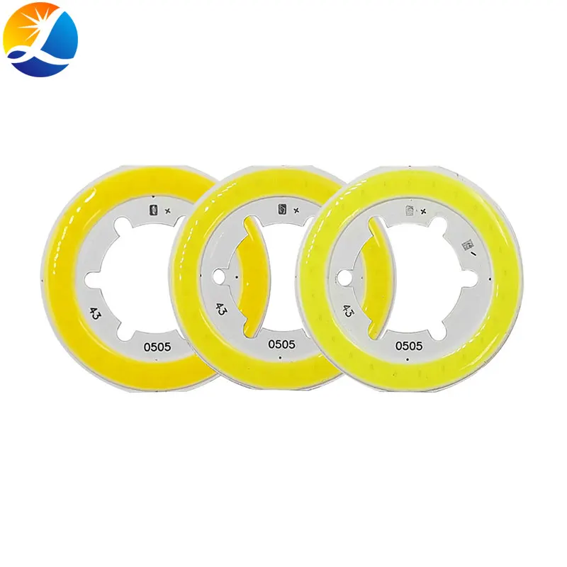 Дропшиппинг 5 шт. 43 мм кольцо Форма COB светодиодный светильник источник Теплый
