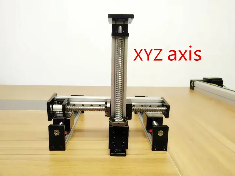 GX80 дюймовый квадратный рельс SFU1605/1204/1610 450 мм 500 шариковый винт раздвижной стол