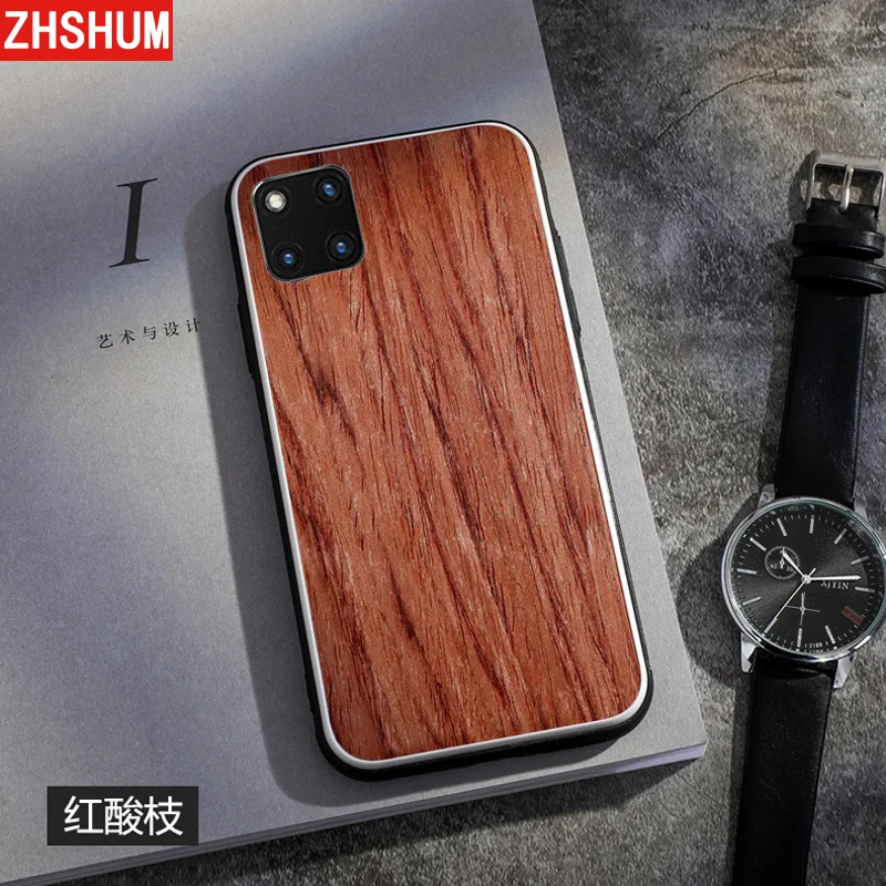 Уникальный чехол из натурального дерева для Iphone 11 Pro Max бампер задняя крышка