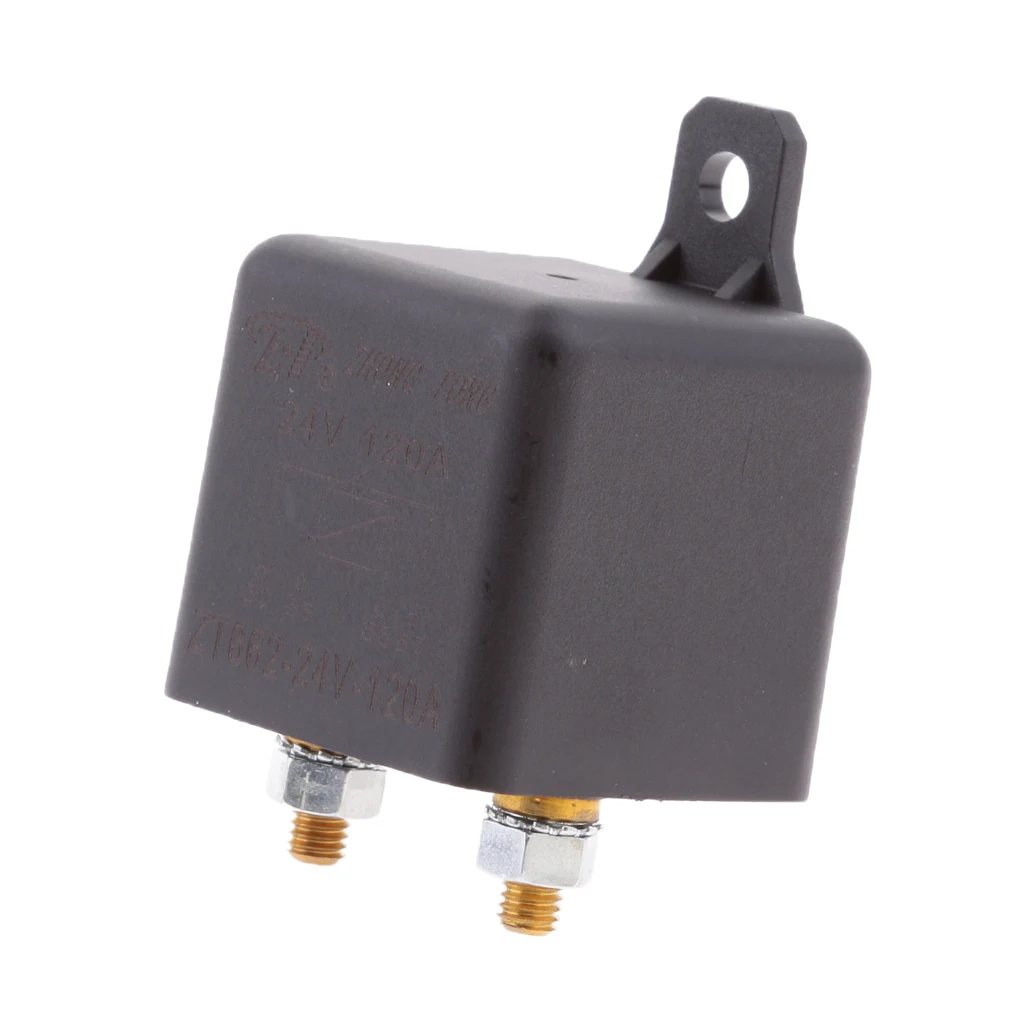 24V 120A 4 клеммы разделение зарядки вкл/выкл реле для автомобиля грузовика