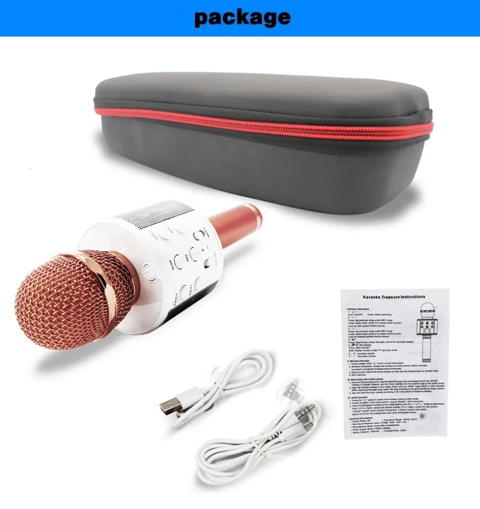 WS858 беспроводной караоке Bluetooth KTV HIFI динамик эхо-смеситель конденсаторный микрофон пение встречи микрофон динамик PK WS-858