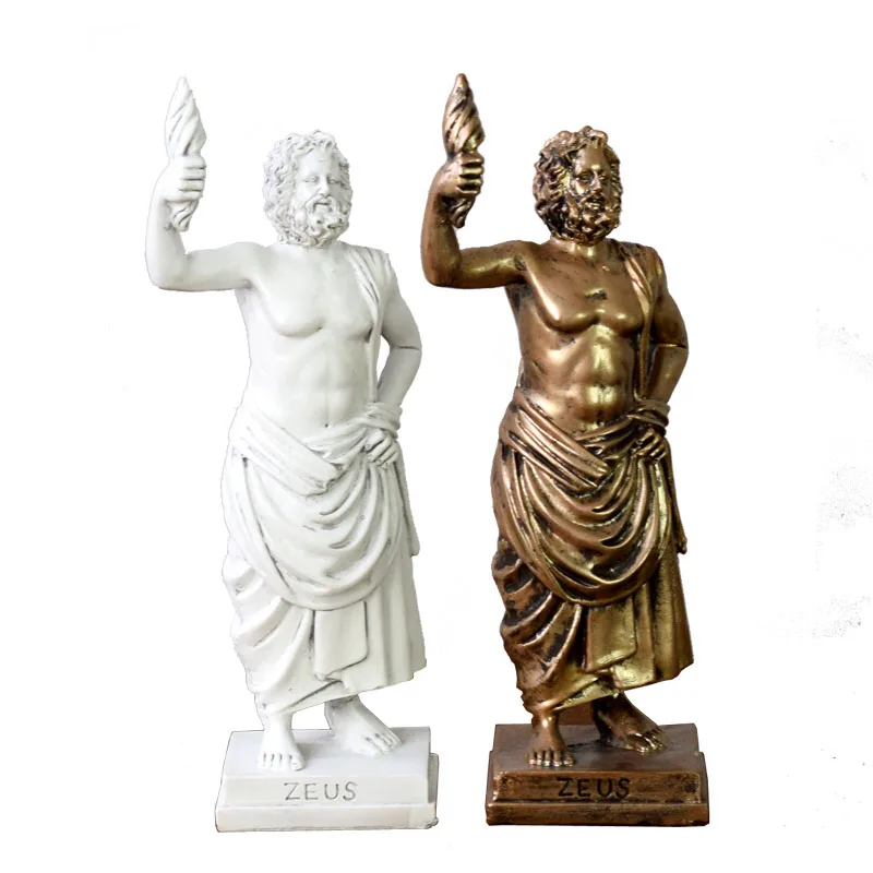 Креативные фрески Фигурное украшение в европейском стиле скульптура ZEUS