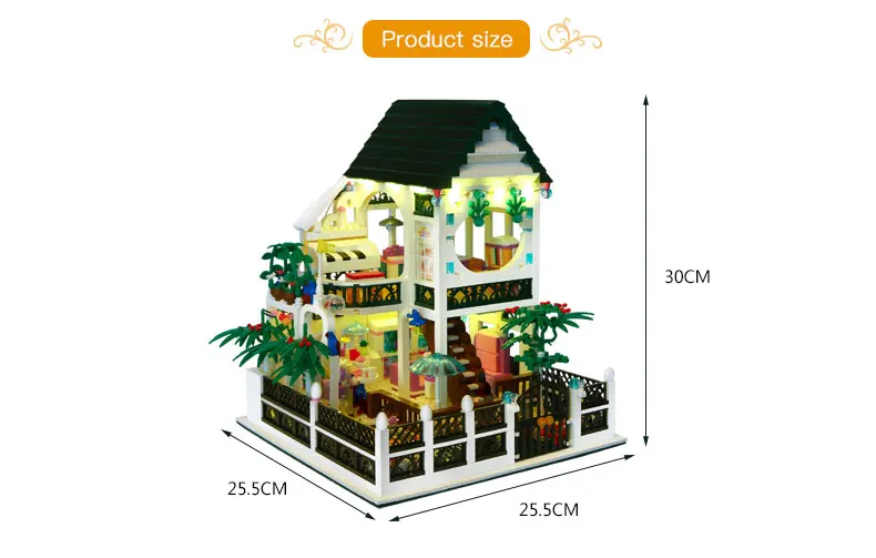 DHL 01202 MOC игрушки романтическое сердце набор с светильник USB строительный блок кирпичи развивающие игрушки как подарок на день Святого Валентина
