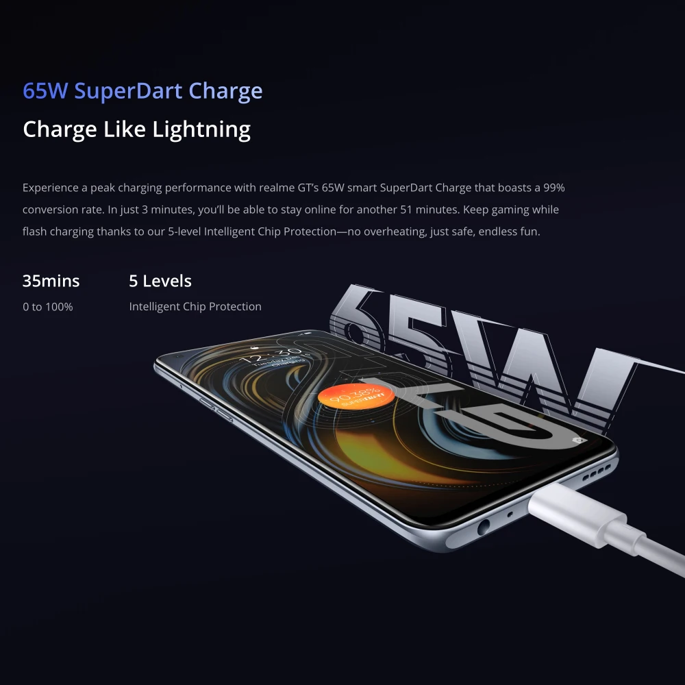 world premiere realme gt 5g phone global version snapdragon 888 65w super dart charge 120hz 6 43 amoled 8gb 128gb nfc 4500mah free global shipping