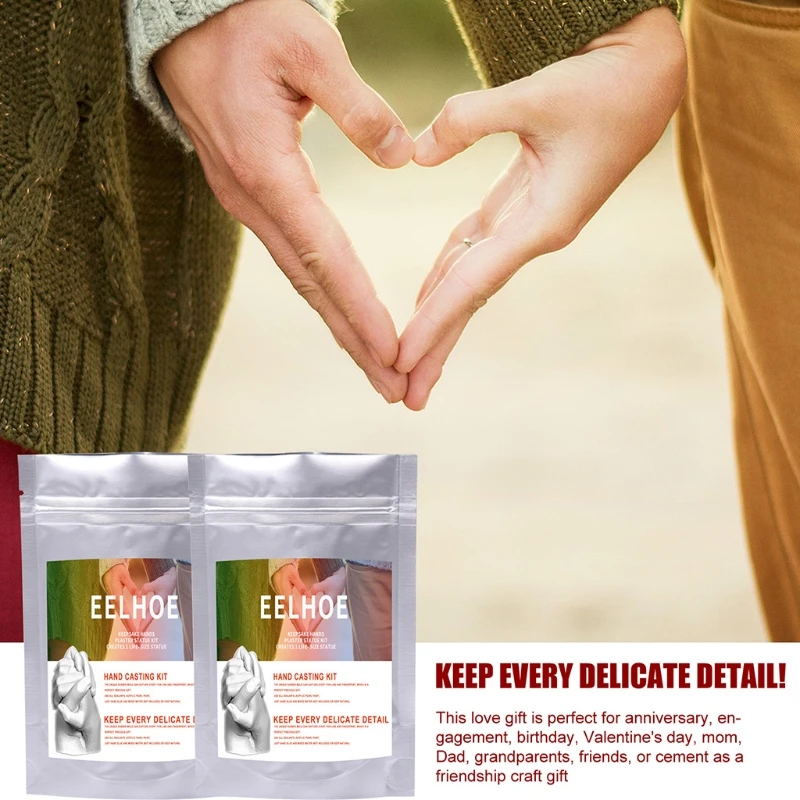 

4 Optional Specification Plaster Powder Three-dimensional Hand and Foot Model Powder Kit H55A