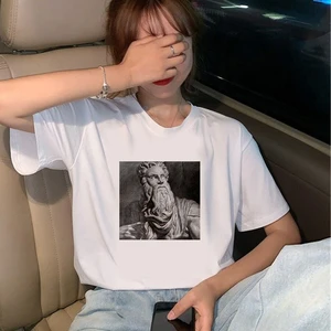 Oversize Summer Women T Shirt Graphic Print Short Sleeve O Neck Casual Korean Fashion Ullzang Harajuku Female T-Shirts