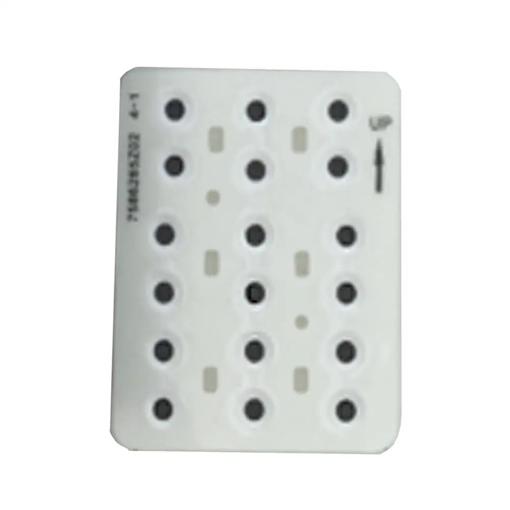 5 шт./лот резиновая клавиатура для Motorolae портативного двухстороннего радио GP338 GP380