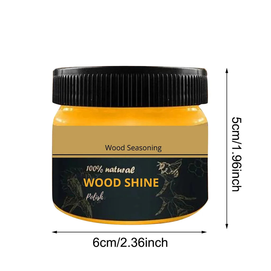 

1PC 2PC Polishing Beeswax Wood Seasoning Beewax Complete Solution Furniture Beeswax Care Chairs Cabinets Doors Waterproof Wax#35
