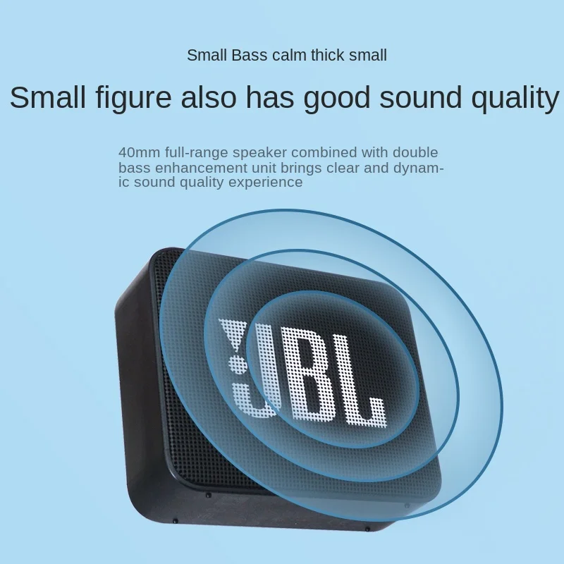 

JBL Go2 3 Music Gold Brick 2 3 Generation Portable Wireless Mini Bluetooth Speaker Mini Outdoor Waterproof Bass Speaker