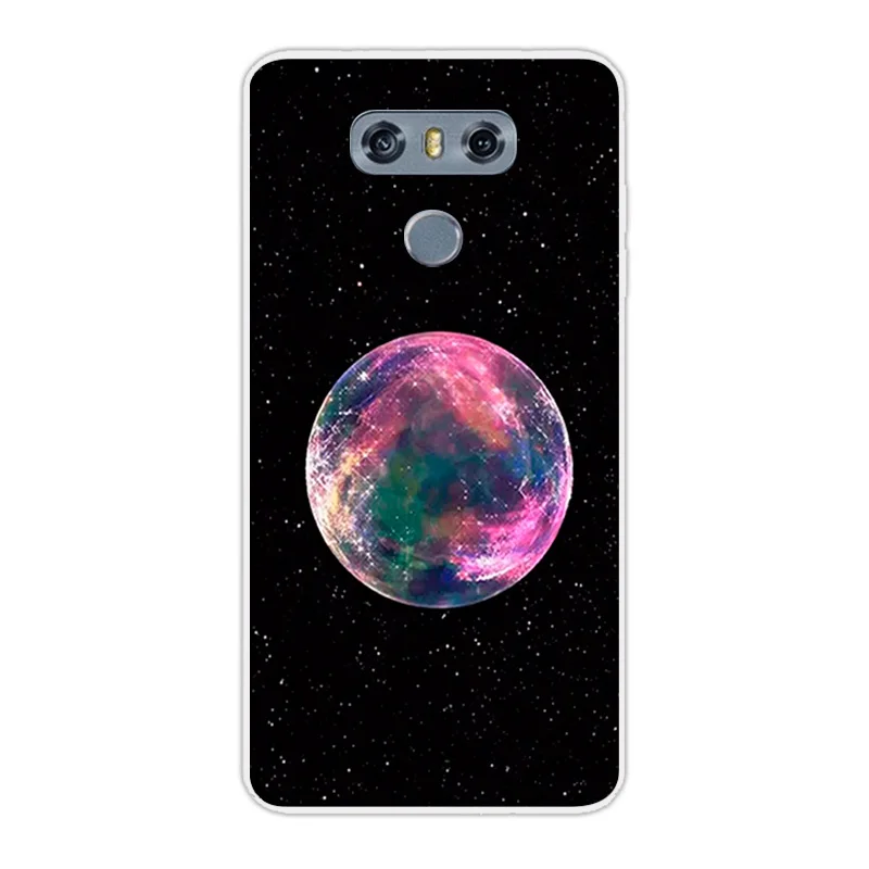 Чехол для LG G6 чехол из прозрачного силикона цветочный с собакой G 6 H870DS H870 5 7 дюйма