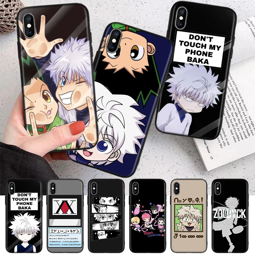Силиконовый чехол Hunter X HXH для iPhone 11 Pro Max 12 Mini 13 XS XR 7 8 6 6S Plus 5 SE | Мобильные телефоны и