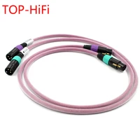 top hifi pair gold plated 3pin xlr plug htp1 pro xlr xlo audio cable cd amplifier player speaker xlr interconnect cable