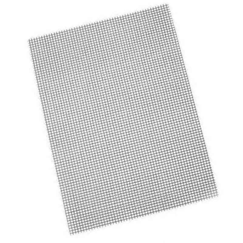 

40 * 30CM BBQ Grid Mat Glass Fiber Baking Mat Non-stick Heat-resistant Grill Grid Mat Pizza Barbecue Mat Kitchen Tools