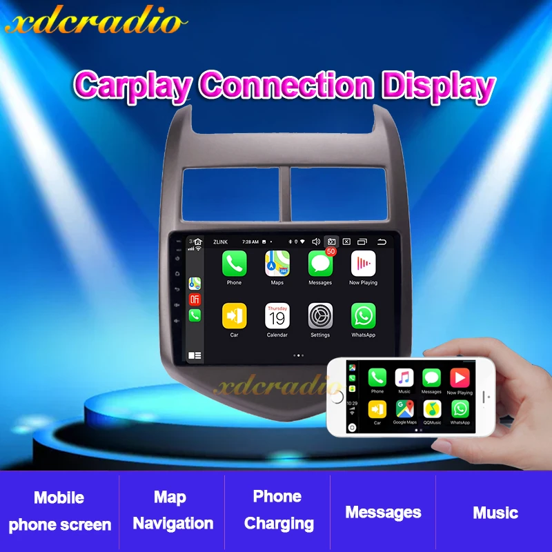 Xdcradio 9 &quotAndroid 10 для Chevrolet Aveo 2 автомобильное радио Automotivo автомобильный DVD