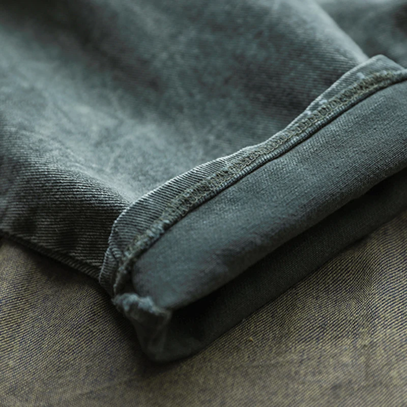 

Women Jeans Loose Straight Oversize Abstract Print Patchwork Casual Retro Vintage Denim Pants Bottoms B03231613