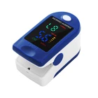 Цифровой Пальчиковый Пульсоксиметр для измерения пульса и уровня кислорода в крови