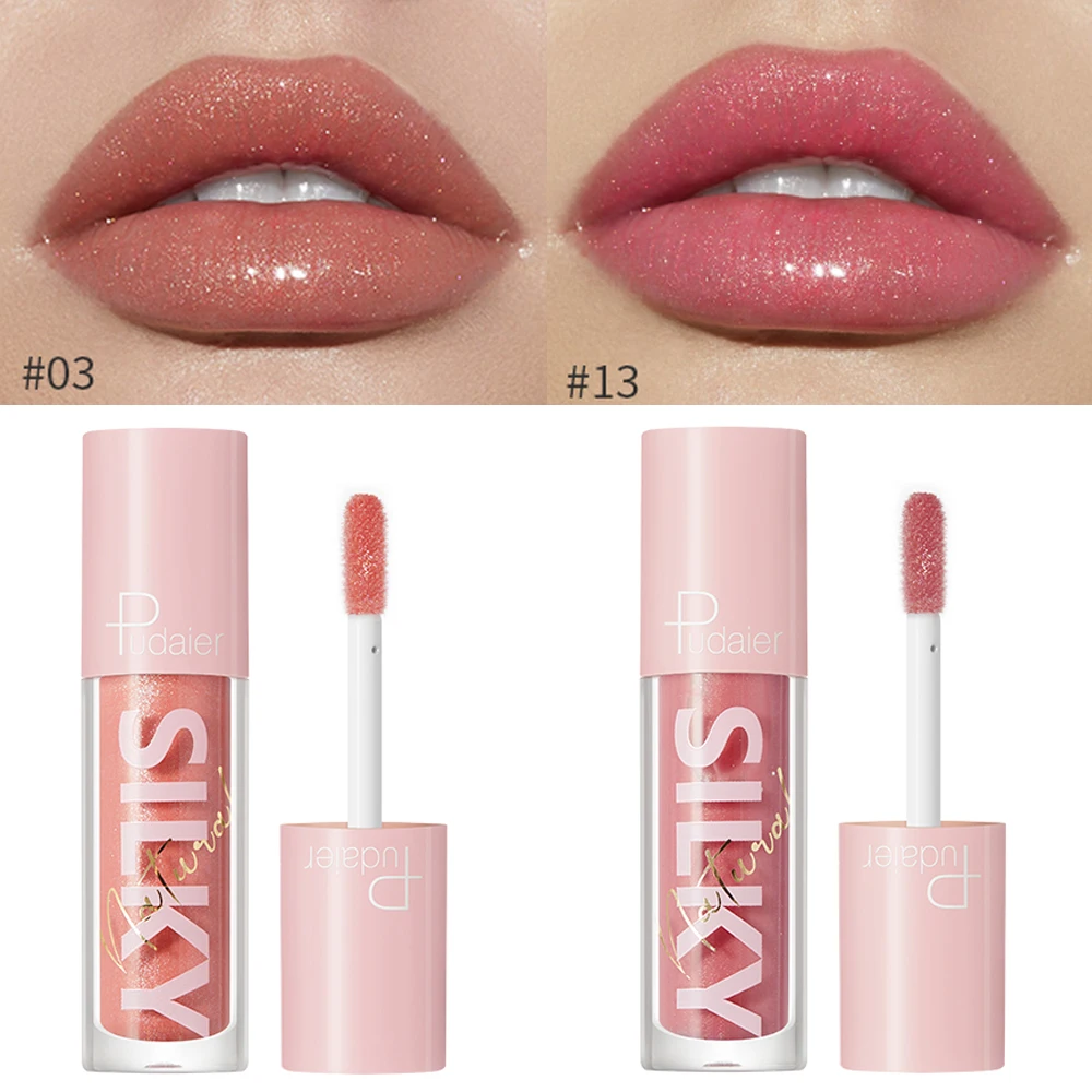 Блеск для губ Shimmer Lip Gloss Women Sexy Lips Makeup Liquid Lipstick Waterproof Mirror Tint Long Lasting 16 Colors Glitter on.