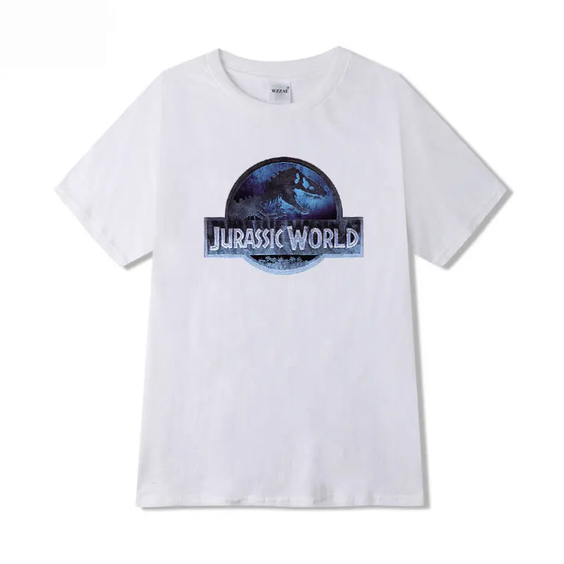 Городские модные хлопковые футболки с 3d принтом головы динозавра Модный пуловер