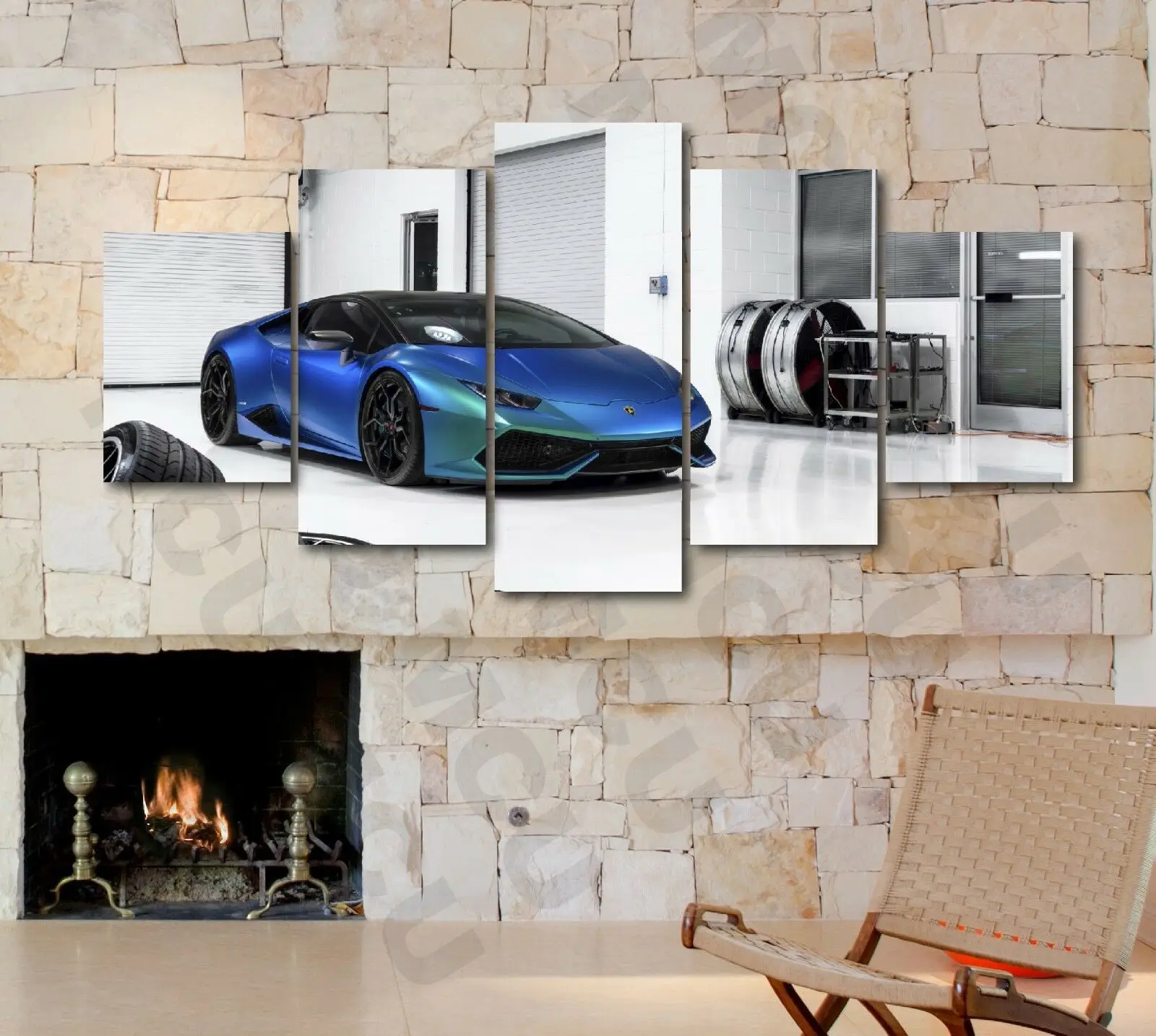 Картины HD печать Lamborghini Lambo Huracan спортивный автомобиль на холсте плакат искусство