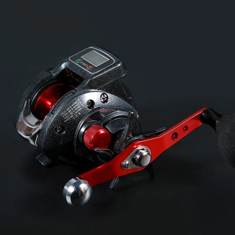 Mavllos цифровой светодиодный дисплей Рыболовная катушка для забрасывания приманки