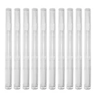 Прозрачные пустые тюбики 10 шт., вращающиеся ручки для маникюра, масляная ручка с кисточкой, косметический контейнер для блеска для губ, аппликаторы для ресниц, Gro