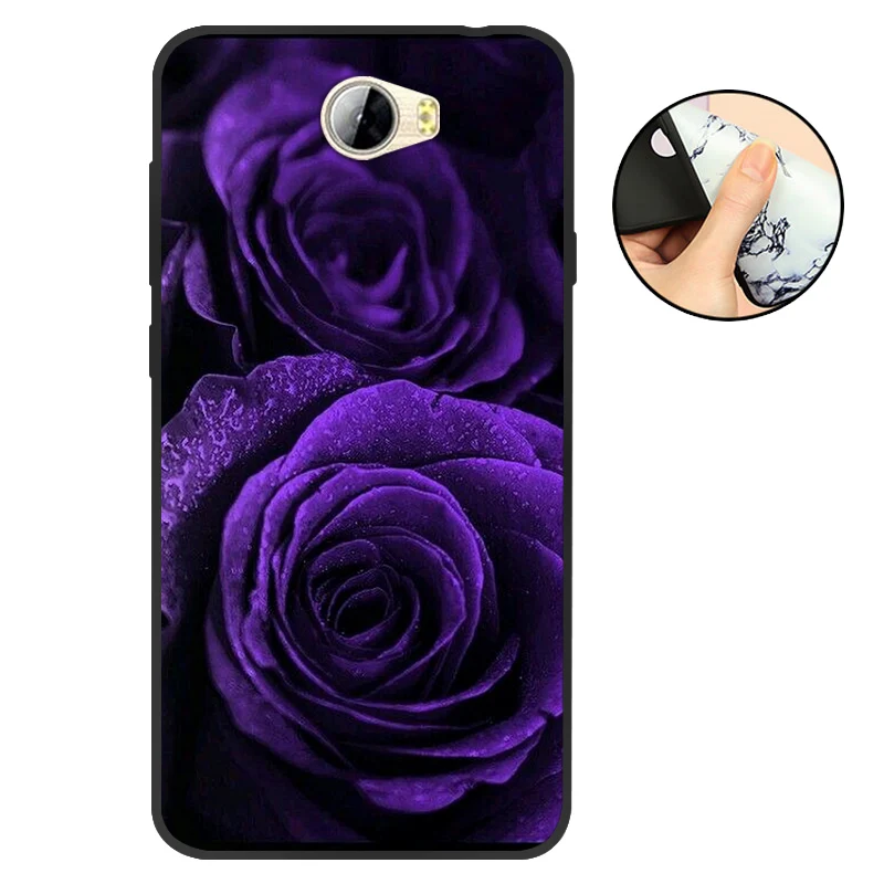 T706 Для huawei Y5 II чехол для huawei Y5 2 Y5II CUN-L21 CUN-U29 задняя крышка Y6 II Компактный Мягкий ТПУ силиконовый чехол для Honor 5A LYO-L21 черный - Цвет: T706