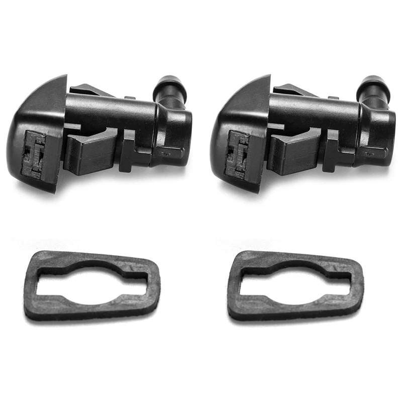 Комплект 2 сопло омывателя ветрового стекла для Jeep Grand Cherokee Chevy Malibu Saturn Aura 55372143AB