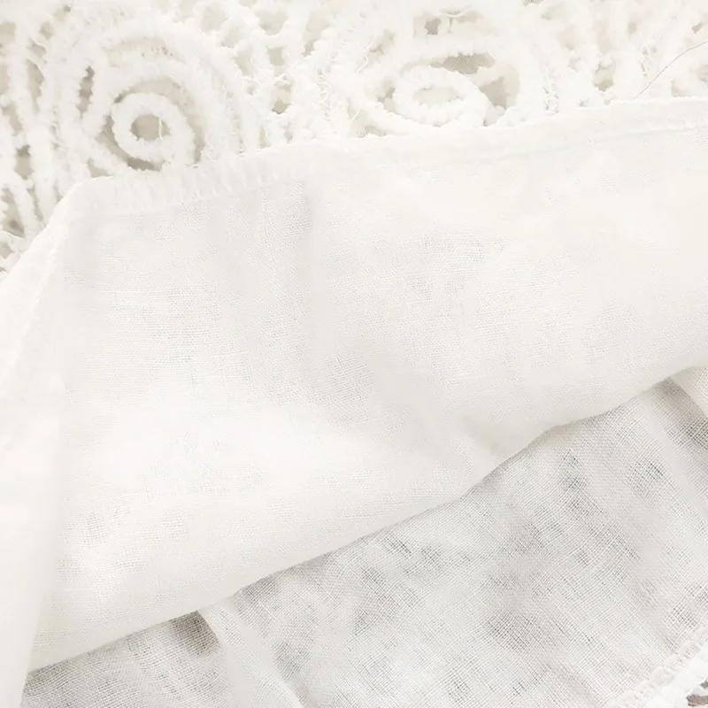

Kids Toddler Casual Clothing Girls Dress Summer Fashion Princess Dresses Baby Girl Short Sleeve Lace Hollow Dress