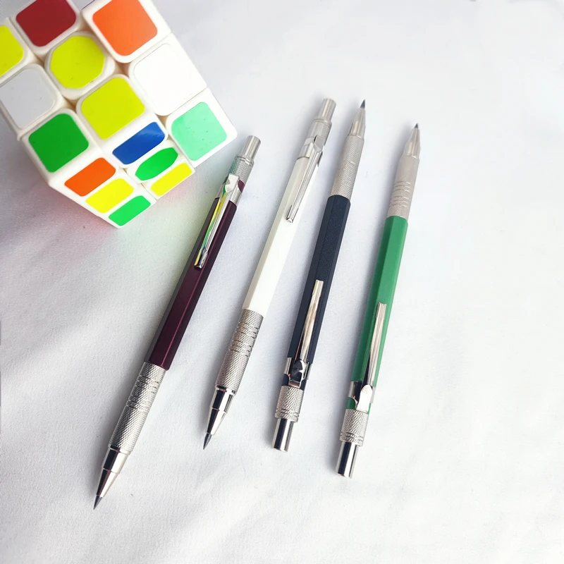 Карандаш автоматический 2 0 мм профессиональный металлический карандаш черного